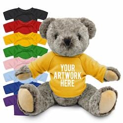 Promotional Elizabeth 25cm Bear - Printed Soft Toys - Extra Large Teddy Bear