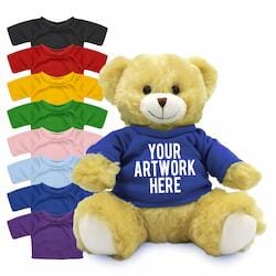 Promotional Edward I Brown Bear - Printed Soft Toys - Extra Large Teddy Bear