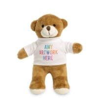 Promotional Henry I Dark Brown Bear - Printed Soft Toys - Small Teddy Bear