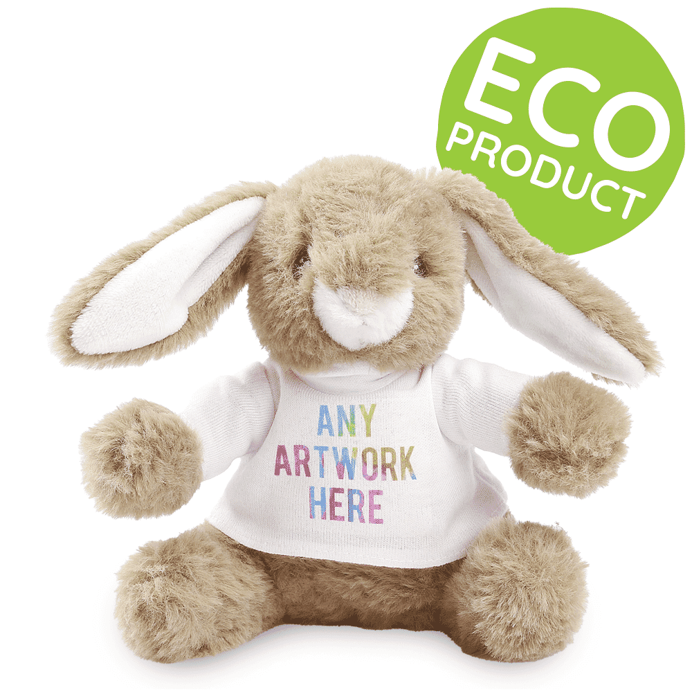 Promotional Bramble Bunny Bear - Printed Soft Toys - Small Teddy Bear