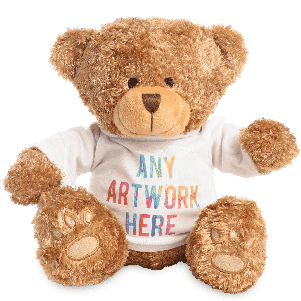 Promotional Edward I Brown Bear - Printed Soft Toys - Extra Large Teddy Bear