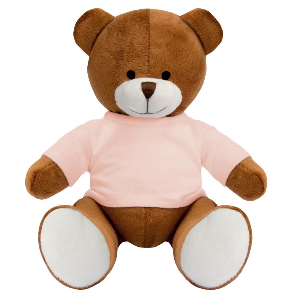 Blank 20cm Richard Bear - Baby Pink T-Shirt