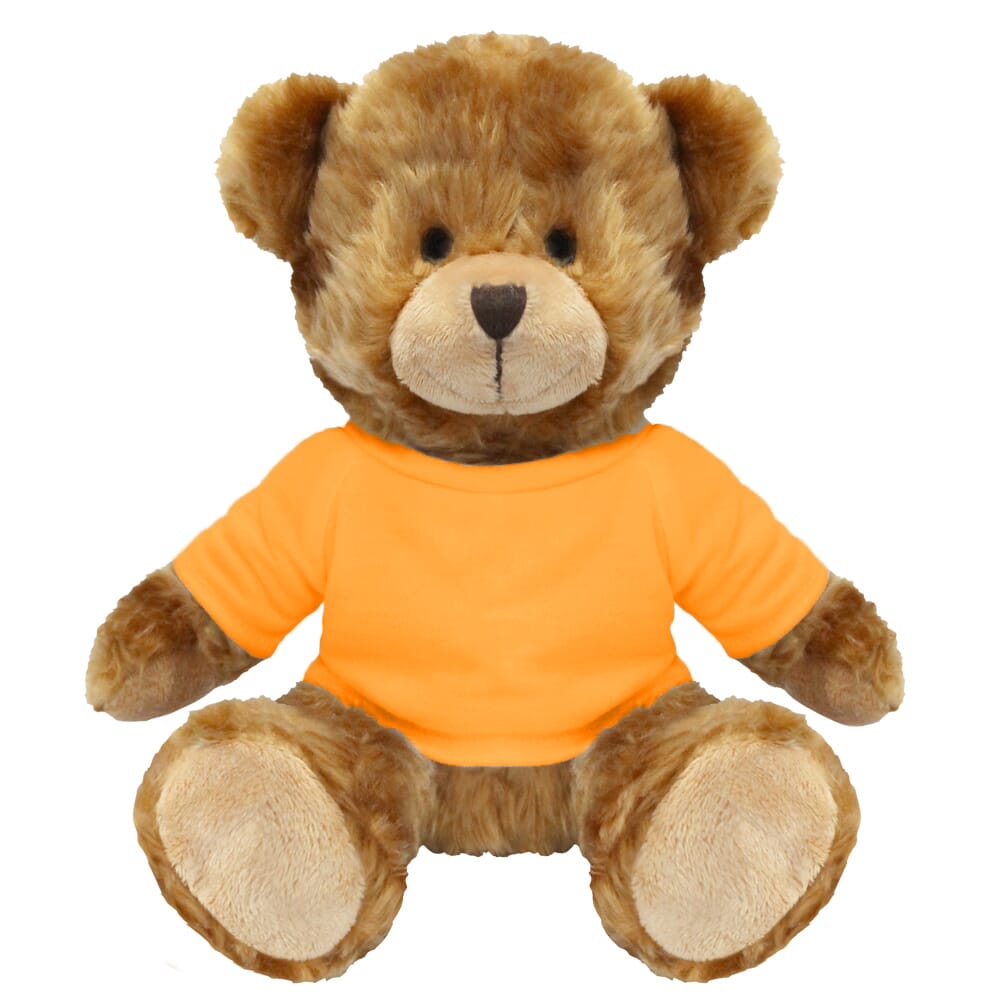 Blank 20cm Charles Jointed Bear - Yellow T-Shirt