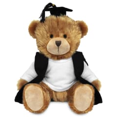 Blank Sublimation 20 cm Charles Jointed Bear with Graduate outfit