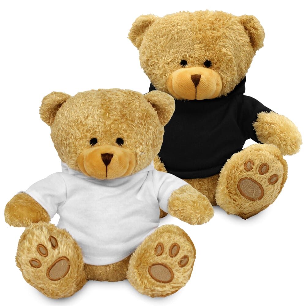 Blank Golden 22cm Edward bear with Hoody 