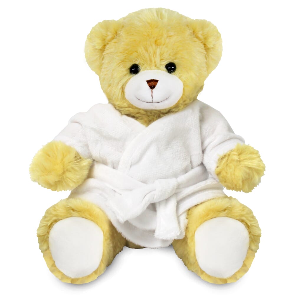 Blank Sublimation 20cm Elizabeth Bear with Dressing Gown