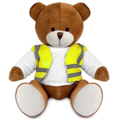 Blank 20cm Richard Bear with Hi-Vis Vest