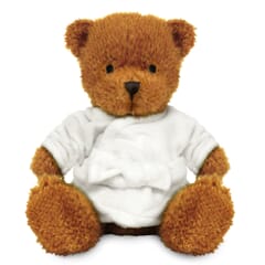 Blank Sublimation Golden 18cm James bear with dressing gown