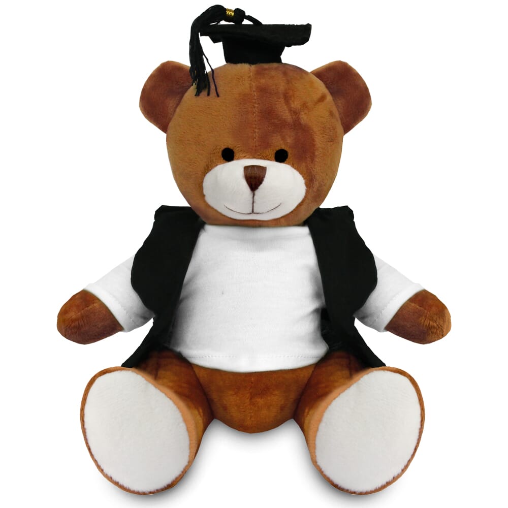 Blank Sublimation 20 cm Richard Bear with Graduate outfit