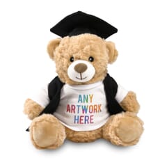 ECO 20cm Honey Catherine Bear with Graduate outfit with Elastic Cap