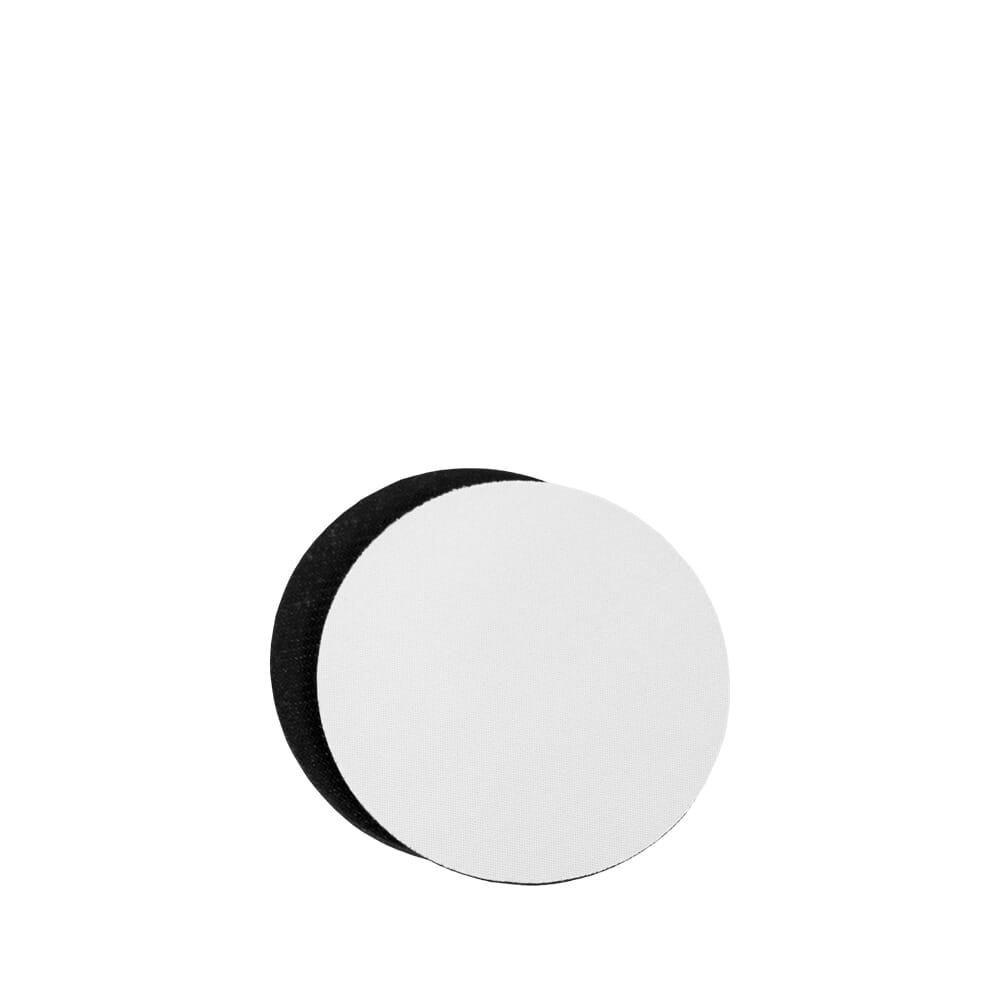 Blank Rounded Fabric Coasters