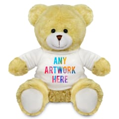 Promotional Elizabeth Teddy Bear 30cm - Printed Soft Toys - Extra Large Soft Toy - Main Image