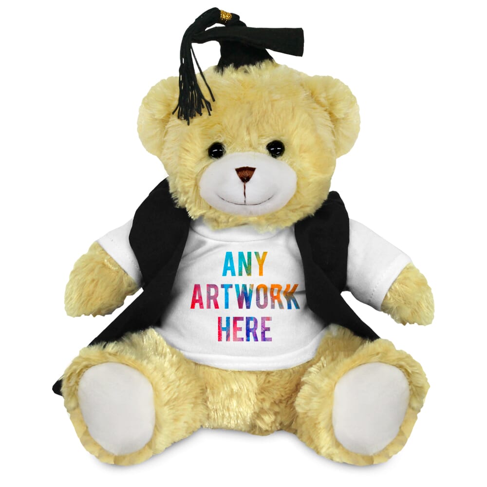 Printed 20cm Elizabeth Bear with a Graduation Outfit with Elastic Cap