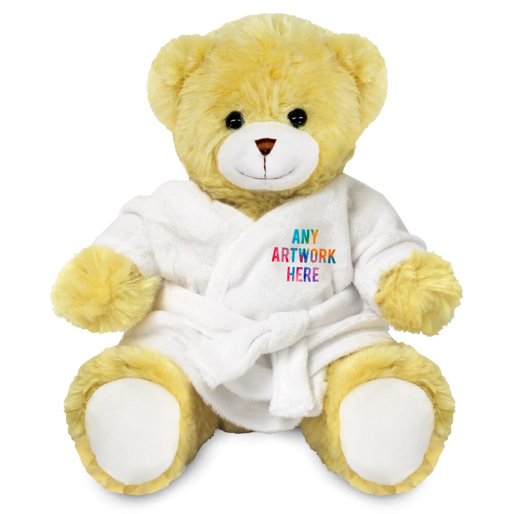 Printed 20cm Elizabeth Bear with Dressing Gown