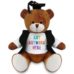 Printed 20cm Richard Bear with a Graduation Outfit