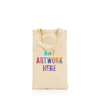 Printed Tote Bag branded with Company Logo - Natural Cotton Dublin Bag